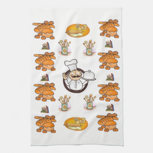 Brood keuken handdoek (Verticaal)