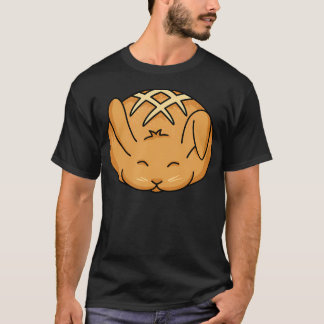 Brood Konijn Schattig Eten Dieren Puns Kunst Whims T-shirt