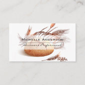 Brood Laaf  | Houten Tafel Visitekaartje (Voorkant)