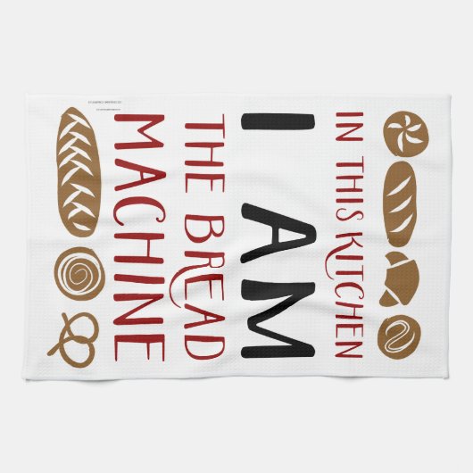 Brood-machine-bakken Theedoek (Horizontaal)