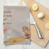 Brood maken groot all over print Schort Theedoek (Quarter Fold)