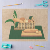 Brood mandje met 20 x 30 inch tissuepapier (Craft)