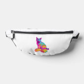 Brood Meowphosis � Glitchy Grappige Kat Meme Heuptasje (Liggend)