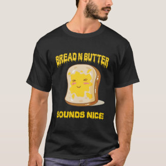 Brood met boter t-shirt