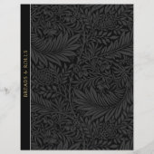 Brood | Ontvanger divider | zwarte Floral (Achterkant)