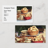 Brood op Farmer's Market Visitekaartje (Voorkant / Achterkant)