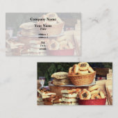 Brood op Farmer's Market Visitekaartje (Voorkant / Achterkant)