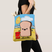 Brood Op Het Strand Tote Bag (Dichtbij)