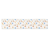 Brood | Pies | Tablet Bakkerij Waterverf Patroon Korte Tafelloper (Horizontaal)