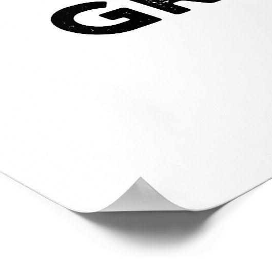 Brood Puns groeit nog nooit kruimel Poster (Hoek)