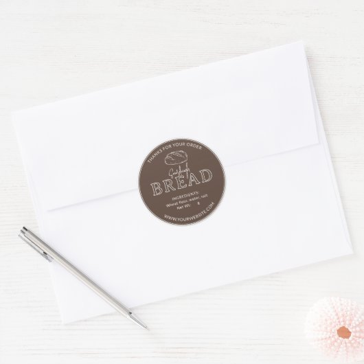 Brood Rustic Sourdough Bread Sticker (Envelop)