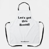 Brood-Schort - Laten we dit brood halen Schort (Voorkant)