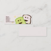 Brood - Skinny Mini Visitekaartje (Voorkant / Achterkant)