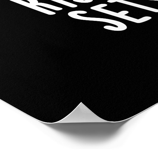 Brood stijgt in de gist-set in de donkere oogbol poster (Hoek)