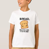 Brood stijgt in de gist-set in de wasmachine t-shirt (Voorkant)