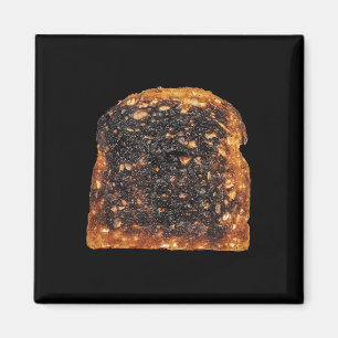 Brood-toast-verbrand halloween kostuum magneet