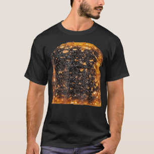 Brood-toast-verbrand halloween kostuum t-shirt
