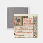 Brood uit een boek 's avonds magneet (Voorkant / Achterkant)