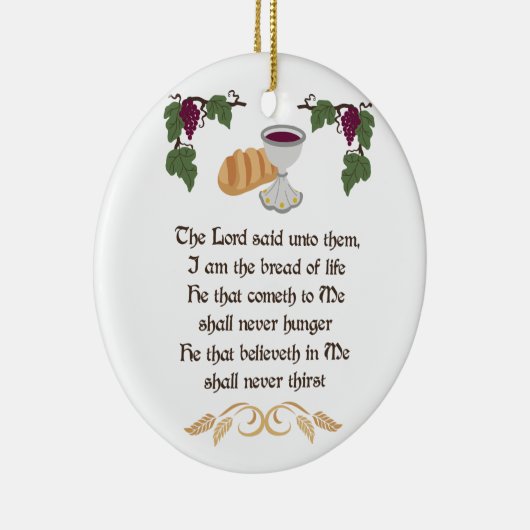 Brood van het leven keramisch ornament (Rechts)
