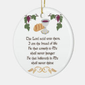 Brood van het leven keramisch ornament (Links)