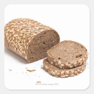 brood vierkante sticker