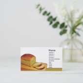 brood visitekaartje (Staand voorkant)