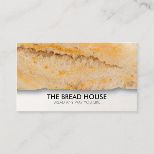  brood visitekaartje (Voorkant)