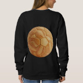Brood Voetbal / Voetbal Kunst Trui (Achterkant)