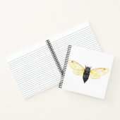 Brood X 17 jaar Periodicaal Cicada Notitieboek (Binnen)