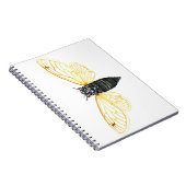 Brood X 17 jaar Periodicaal Cicada Notitieboek (Rechterzijde)