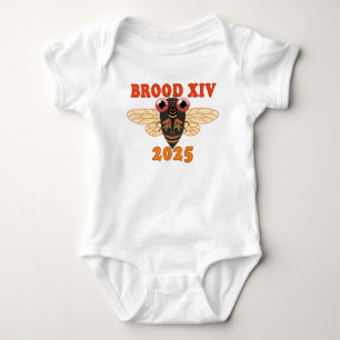 Brood XIV 2025 Cicada Eendelige outfit Romper