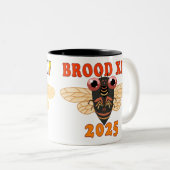 Brood XIV Cicada Mok (Voorkant rechts)