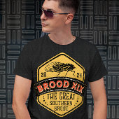 Brood XIX Cicaden Grote Zuidelijke Broed Grunge T-shirt
