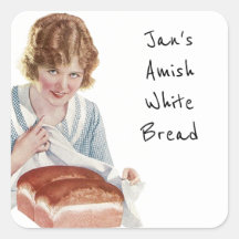 Brood Zelfgemaakte keuken Gift Label Fun Personali