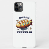 Brood Zeppelin - Pixel Art Airship Retro Design iPhone Hoesje (Achterkant)