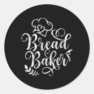 Broodbakker Bake Baking Loaf Ronde Sticker