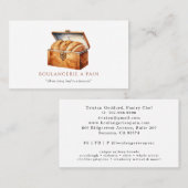 Broodbakker Bakkerij Golden Loaf Visitekaartje (Voorkant / Achterkant)