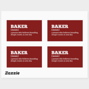 Broodbakker Funny Definition Sticker