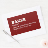 Broodbakker Funny Definition Sticker (Envelop)