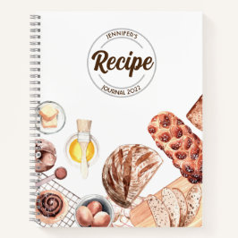 Broodbakker Recept Journal Notitieboek