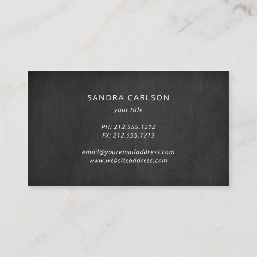 broodbakker voor karton visitekaartje (Achterkant)