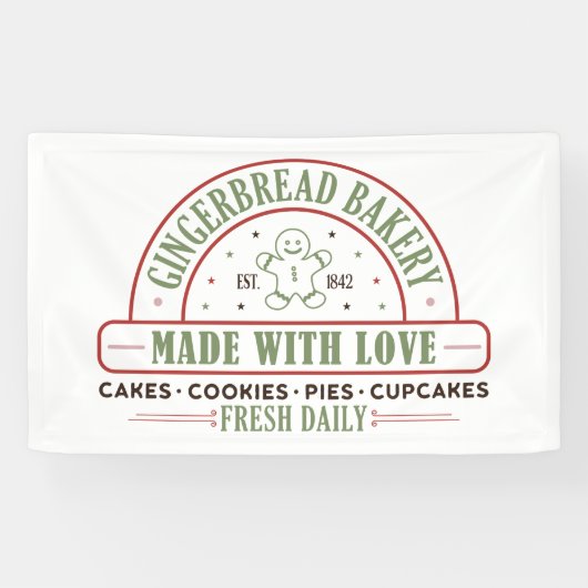 broodbakkerij noord-poolsector spandoek (Horizontaal)