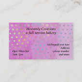  broodbakkerij visitekaartje (Achterkant)