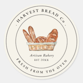 Broodbrood bakkerij Label