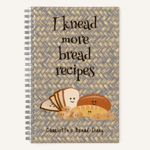Brooddagboek spiraal Notitieboek