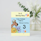 Brooddieren en Oerwouden Kaart (Staand voorkant)