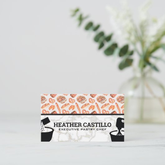 Broode pasteien | Het mengen van Bowl en Ingrediën Klantenkaartje (Staand voorkant)