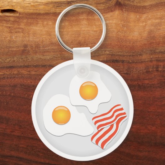 Broodeieren en Sleutelhanger van Bacon Breakfast (Voorkant)