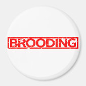 Brooding Stamp Magneet (Voorkant)