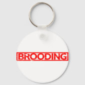 Brooding Stamp Sleutelhanger (Voorkant)